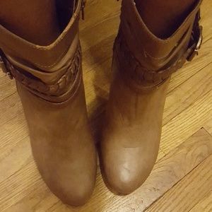 Tan Booties